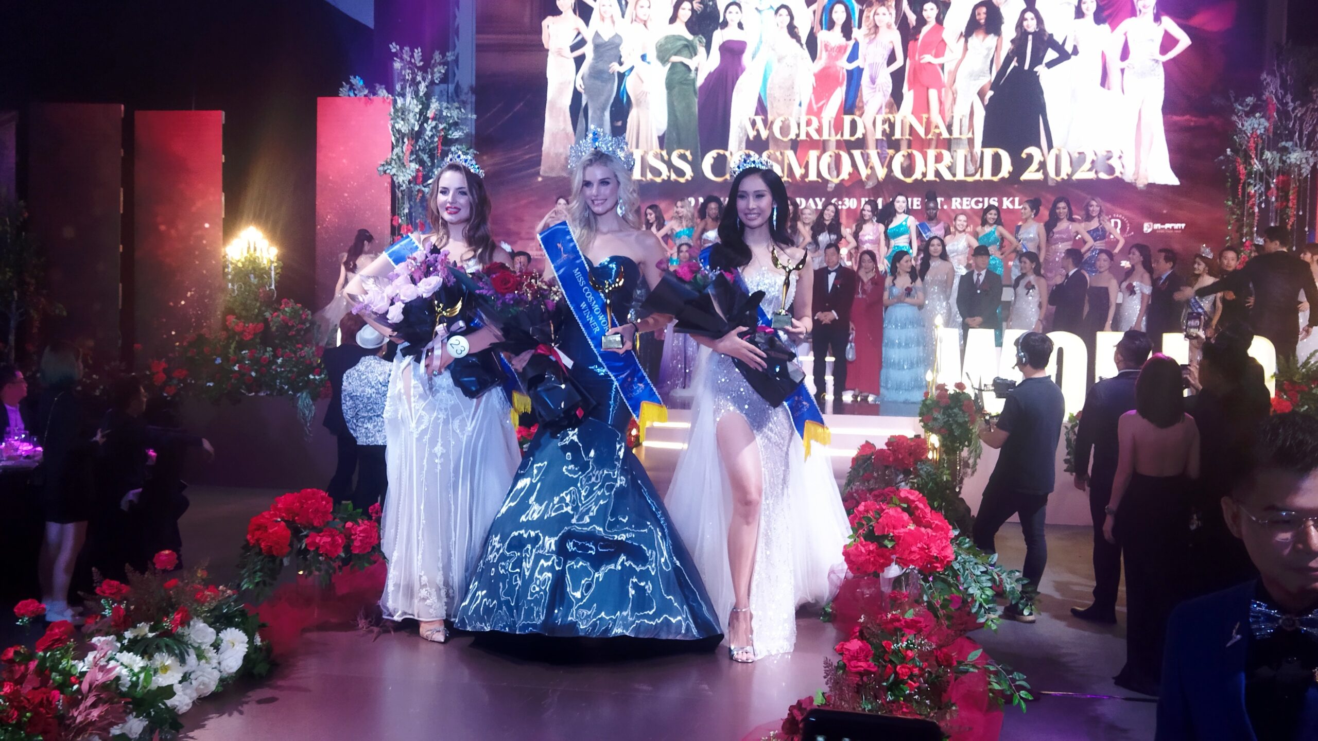 Shelby Ann Howell, of USA crowned Miss CosmoWorld 2023 in Kuala Lumpur