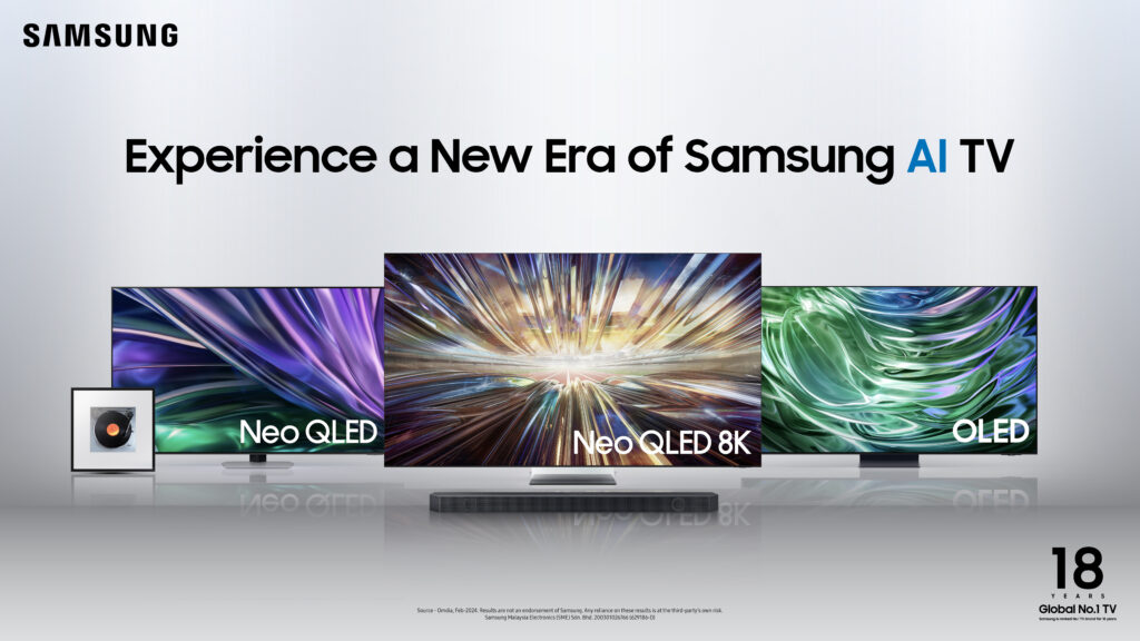 Experience a New Era of Samsung AI TV: Latest 2024 TV and Audio Lineups -  KL Happenings