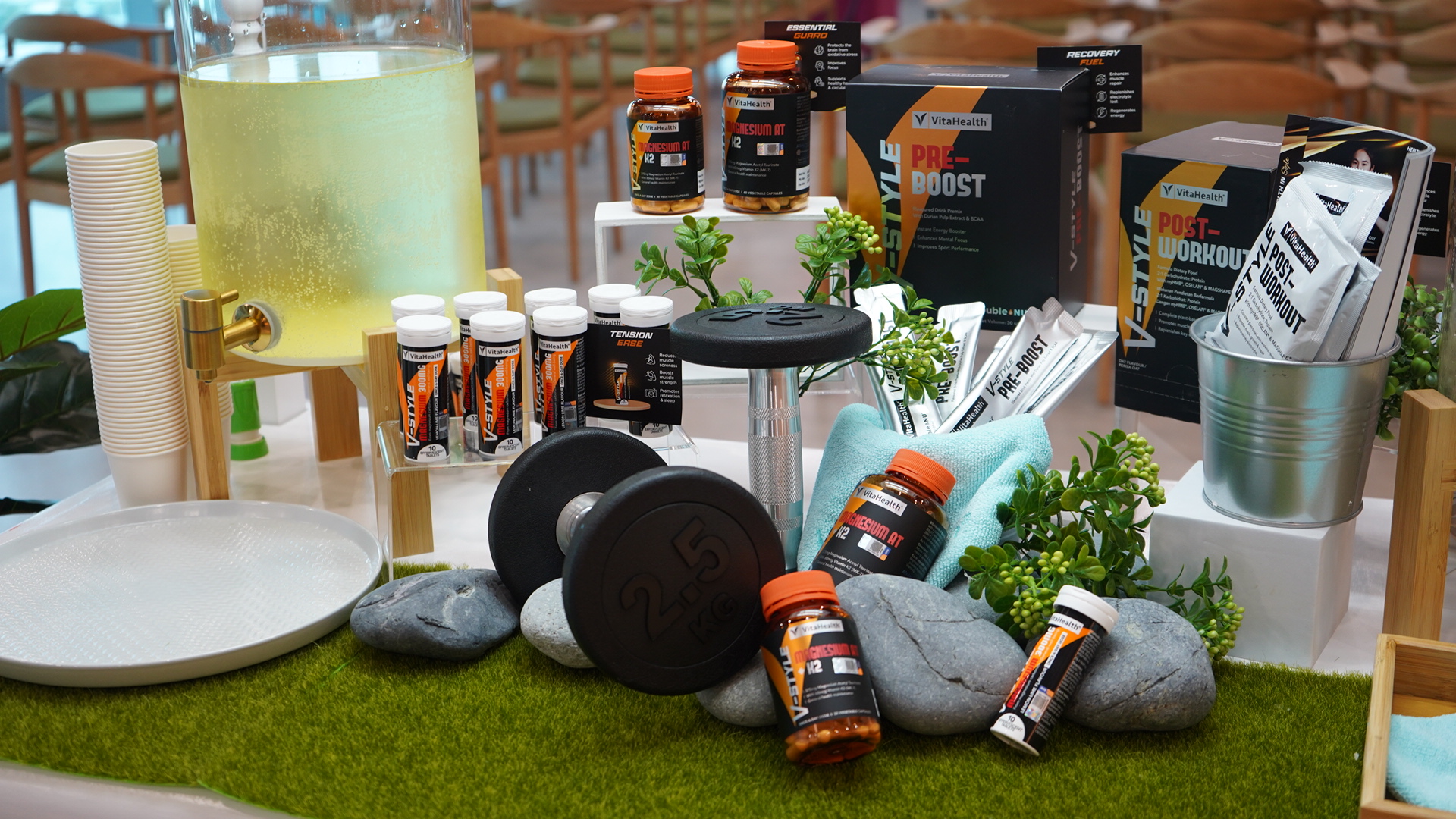 Kicking off the V-Style VitaHealth Fitness Nutrition launch with an unforgettable interactive workshop at Watsons office