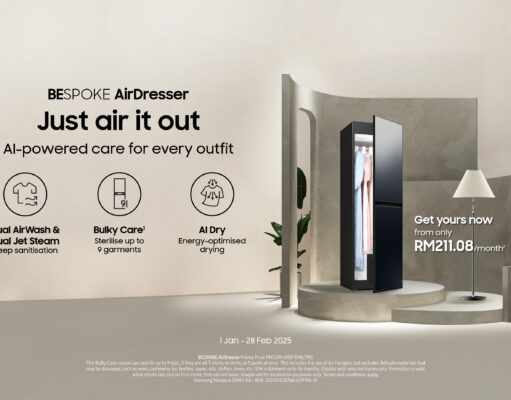 Say Hello to the Samsung BESPOKE AirDresser!