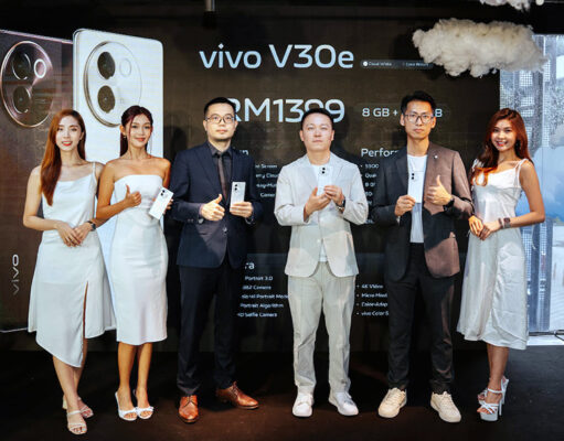 vivo V30e 5G makes its Debut in Malaysia with the Stunning Sky Mirror and Aura Light Portrait 3.0 for Enhanced Photography