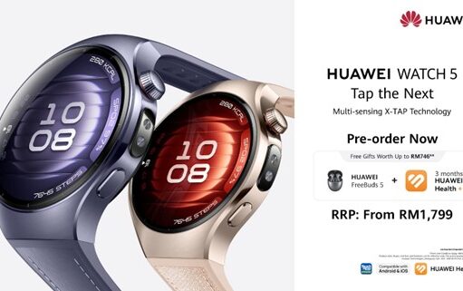 HUAWWEI announced the launch of the HUAWEI WATCH 5, the latest addition to the WATCH Series smartwatches