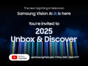 Join us at Unbox & Discover 2025 as Samsung will unveil Vision AI, the next evolution in screen intelligence