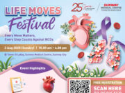 Life Moves Festival 2025 , a fun-filled community event dedicated to raising awareness about non-communicable diseases (NCDs).