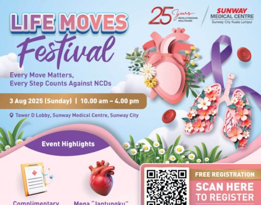 Life Moves Festival 2025 , a fun-filled community event dedicated to raising awareness about non-communicable diseases (NCDs).