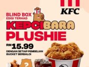 KFC Malaysia Limited Edition Promotion : Kepcibara Plushie Blind Box with Bucket Berbaloi Purchase