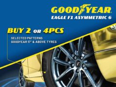 GOODYEAR INTRODUCES EAGLE F1 ASYMMETRIC 6 AND ASYMMETRIC 6 SUV TIRES AT TOKYO AUTO SALON KUALA LUMPUR