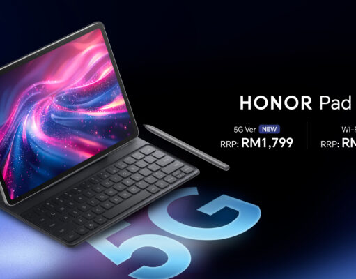 The HONOR Pad 10 5G is now available nationwide in Malaysia, priced at RM1,799