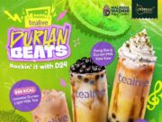 New Durian Flavoured drinks from Tealive