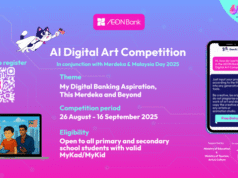 AEON Bank launched the #MerdekaUntuk campaign and an AI Digital Art Competition, partnering with the Ministry of Education (KPM) and the National Art Gallery
