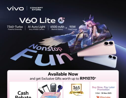 vivo V60 Lite 5G First Sales Kicks Off with Exclusive Rebates and Free Gifts Worth Up to RM1,070