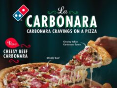 Domino’s Pizza launching of its New irresistible La Carbonara range pizza