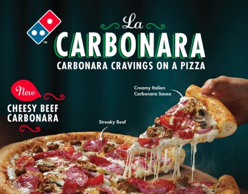 Domino’s Pizza launching of its New irresistible La Carbonara range pizza