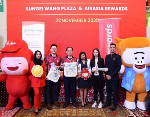 AirAsia reward members can now earn AirAsia points with every purchase made across Sungei Wang Plaza Mall’s retail, dining and lifestyle outlets.