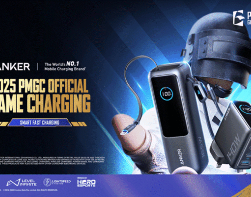 Anker Innovations announced collaboration with PUBG MOBILE Championship (PMGC) , one of the world’s most popular mobile games