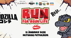 THE FIRST-EVER GODZILLA RUN HAS AWAKEN IN MALAYSIA THIS 11 JANUARY 2026
