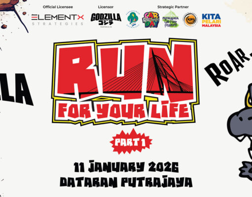 THE FIRST-EVER GODZILLA RUN HAS AWAKEN IN MALAYSIA THIS 11 JANUARY 2026