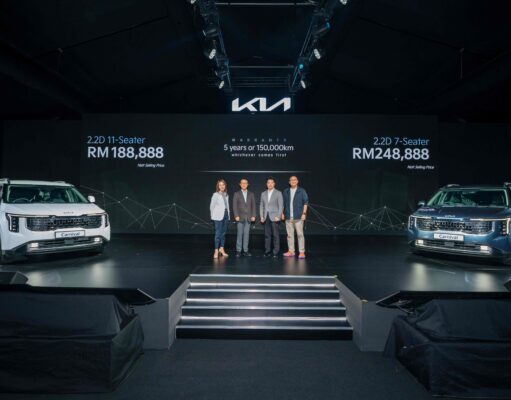 Kia Sales Malaysia (KSM) today officially launched the new Kia Carnival, marks the company’s first model introduction since the establishment of KSM.