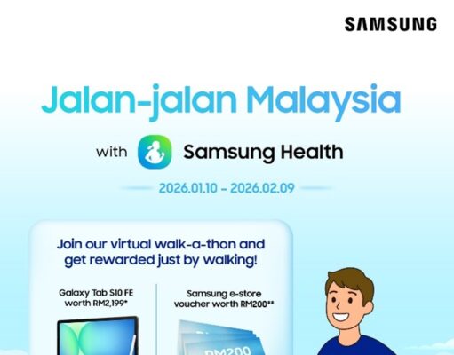 Just Walk and Stand a Chance to Win a Galaxy Tab S10 FE!