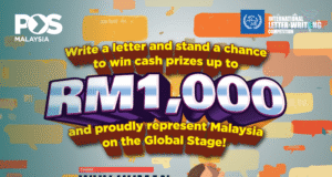 Pos Malaysia Invites Students Aged 9-15 Years to Join the 55th International Letter-Writing Competition 2026 For Young People