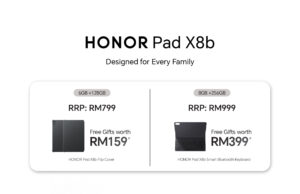 HONOR launches new Pad X8b LTE Family Tablet and marks a New Era with the first AIoT Lineup in Malaysia