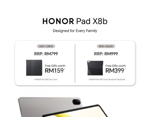 HONOR launches new Pad X8b LTE Family Tablet and marks a New Era with the first AIoT Lineup in Malaysia