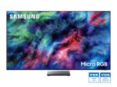 Samsung Micro RGB TV Receives Safety for Eyes and Circadian Rhythm Display Certifications From VDE