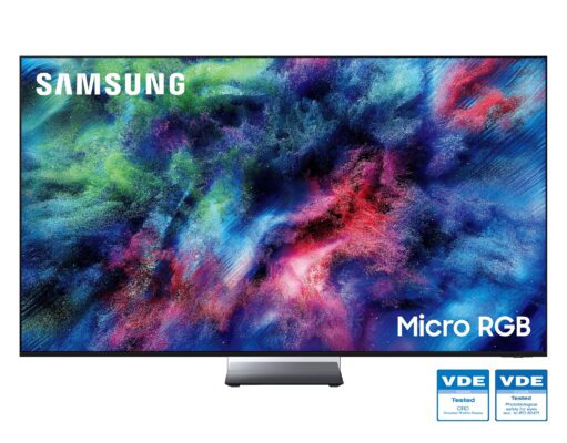 Samsung Micro RGB TV Receives Safety for Eyes and Circadian Rhythm Display Certifications From VDE