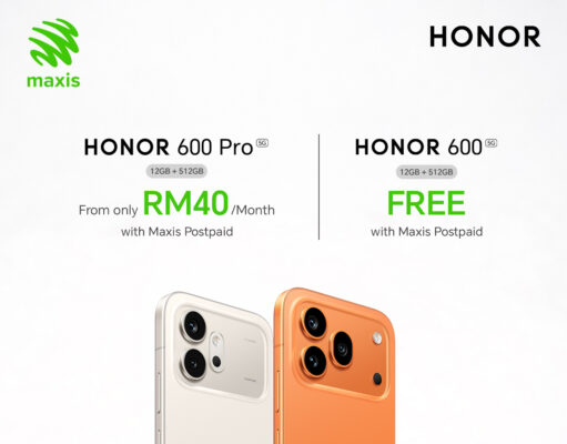 Get the HONOR 600 Series 512GB Storage for FREE with Selected Telcos