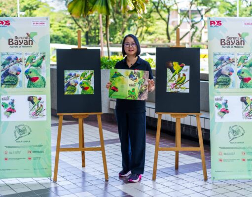 Pos Malaysia Unveils Parrots of Malaysia Special Stamp Collection