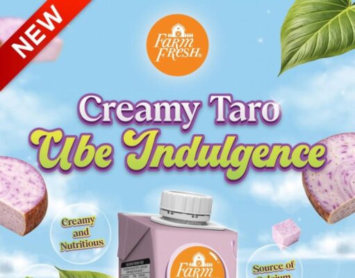 Farm Fresh Launching New Falour taro ube UHT milk