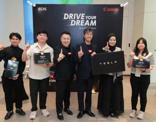 Canon Malaysia Marks Successful Finale of “Drive Your Dream” Campaign with Tesla Model 3 Grand Prize