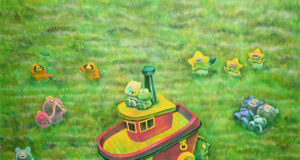 Malaysian artist and character designer Michael Chuah invites visitors into his latest solo exhibition, Yuurei Neko Sama: Uncharted World, at ZHAN Art | Space in Petaling Jaya.