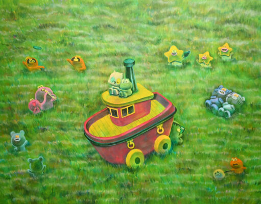Malaysian artist and character designer Michael Chuah invites visitors into his latest solo exhibition, Yuurei Neko Sama: Uncharted World, at ZHAN Art | Space in Petaling Jaya.