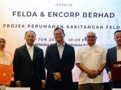 Encorp Berhad Signs Memorandum of Understanding (MOU) with FELDA to undertake the design and construction of FELDA’s staff housing