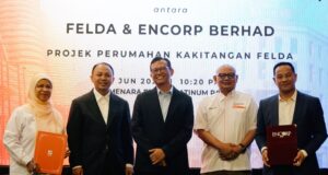 Encorp Berhad Signs Memorandum of Understanding (MOU) with FELDA to undertake the design and construction of FELDA’s staff housing