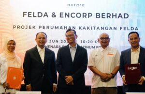 Encorp Berhad Signs Memorandum of Understanding (MOU) with FELDA to undertake the design and construction of FELDA’s staff housing