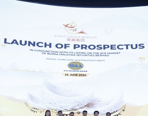 ENEST GROUP BERHAD LAUNCHES PROSPECTUS AHEAD OF ACE MARKET DEBUT