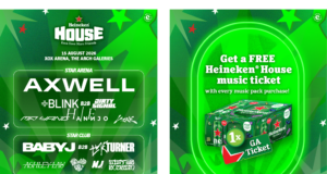 Swedish EDM DJ and producer Axwell has been officially announced to headline the newly revamped Heineken® House which replaces the former Heineken® Refresh concept