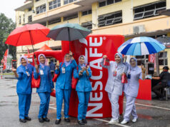 NESCAFÉ brought its “NESCAFÉ Dulu & Kekal Bersemangat Bersama” campaign to Hospital Sultanah Aminah (HSA), Johor Bahru