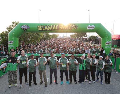 10,000 Participants Celebrates Active Living And Cultural Heritage At MILO® Malaysia Breakfast Day at Terengganu