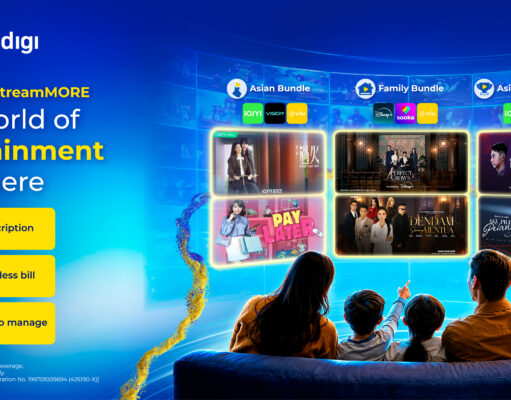CelcomDigi unveils its new StreamMORE Bundles, redefining how customers enjoy and manage their favourite entertainment content.