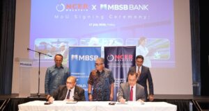 MBSB BANK signed a MoU with NORTHERN CORRIDOR ECONOMIC REGION (NCER) WITH RM1 BILLION FINANCING COMMITMENT TO SUPPORT BUSINESSES AND SMEs ACROSS NCER