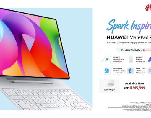 HUAWEI’s latest ultra-slim PC-like flagship tablet MATEPAD PRO MAX NOW AVAILABLE IN MALAYSIA
