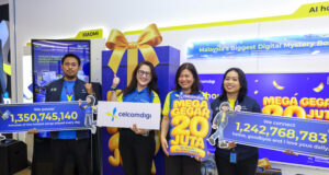 CelcomDigi Berhad unveiled Mega Gegar 20 Juta, its biggest-ever nationwide customer appreciation campaign