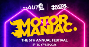 MotorManiac Festival 2026 Returns This September, Tickets Now Available on LazMall