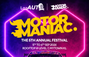 MotorManiac Festival 2026 Returns This September, Tickets Now Available on LazMall