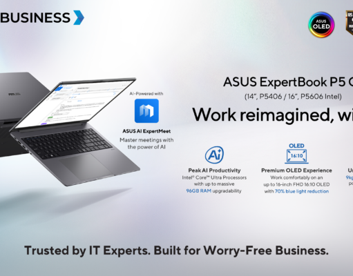 ASUS ExpertBook P Series Now Available in Malaysia, Bringing Enterprise-Grade AI Business Laptops to Everyone