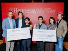 Hennessy MyWay 2026 Regional Champions Ong Qin Yen of Malaysia and Hengie Arboleda of The Philippines secure their places at the Global Finals in France