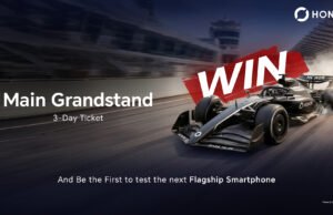 Win F1 Main Grandstand Tickets and Capture the Thrill with HONOR’s Next-Gen Flagship Smartphone